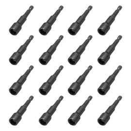 YXQ Hex Magnetic Power 9.5mm 3/8 Inch Socket Adapter Drill Bit Nut Driver Set 1/4 inch Hex for Power Tools, 12-Piece