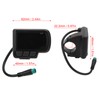 Electric Bicycle EN06 LCD Display Meter with USB Interface Speed
