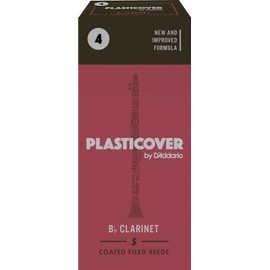 Rico Plasticover 4.0 Strength Reeds for Bb Clarinet (Pack of 5)