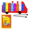Keepdrum FIRE ENGINE WITH MUSICAL Lilli's Glockenspiel [School Book With