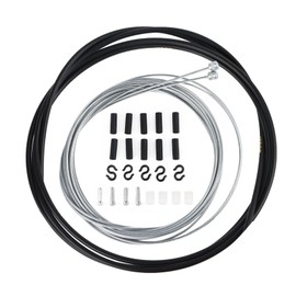 Bicycle Shift Cable Set, Universal Bicycle Shift Cable, with 3 m Outer Sleeve Cable Hose for Mountain Bike, Road Bike, etc