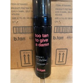 b.Tan Too Tan To Give A Dam - Insanely Dark an Mousse 6.7 fl oz - BUY MORE & SAVE!!