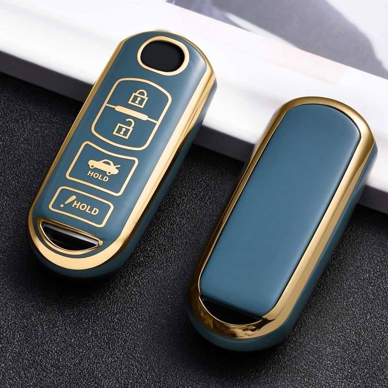 ELOHEI for Mazda Key Fob Cover Case, Compatible with Mazda