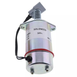 Unbranded 12V Heavy Duty Stop Solenoid Diesel for Trombetta 8.2L D513-A30 Detroit 8923206