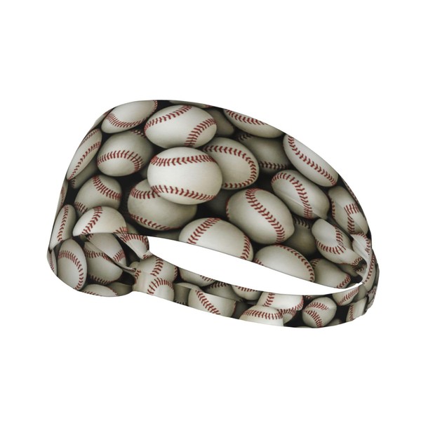 Baseball Sport Elastic Headband Breathable Athletic Sweat Headbands for Men