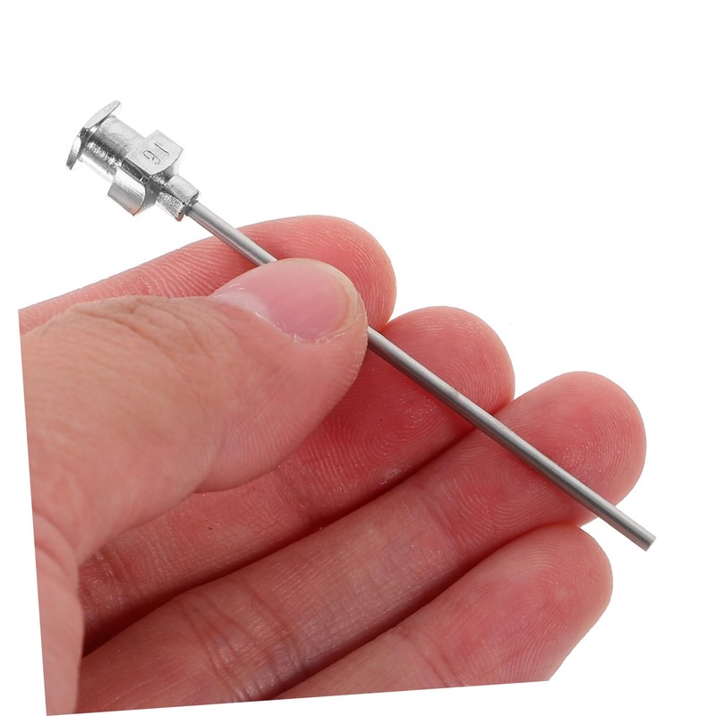 iplusmile 12pcs Stainless Steel Blunt Tip Dispensing Needles Set for