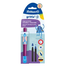 Pelikan Griffix® Rollerball Pen for Left Handed Users Sweet Berry 821056 Pack of 1