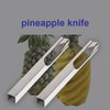 Two Stainless Steel Pineapple Corer Tools Sized 8.3 x 1
