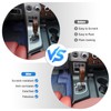 HIRUFAIT Center Console Gear Shift Panel Frame Cover Trim for
