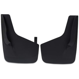 PIT66 Heavy Duty Molded Universal Mud Flaps Fit for Pickup Trucks Splash Guards Mudguard with Hardware Front Rear Set 2pc