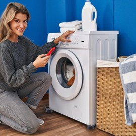 Tomtary 4Pcs Anti Vibration Feet for Washing Machine Anti Slip Feet Pad for All Types of Washing Machine Dryer Washing Machine Feet Pad Table Couches Chairs Pad