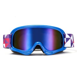 Cyxus Ski Goggles Snowboard for Boys Girls Kids, 100% UV Protection OTG Anti Fog UV Protection Snow Goggles