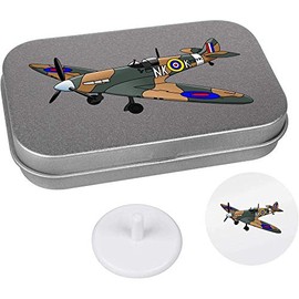 Azeeda 'WW2 Spitfire Plane' Golf Markers Gift Set (GO00032434)