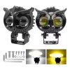 MXNLZM 8000lm Luz Led Faros Para Motos Luces Auxiliares Lupa