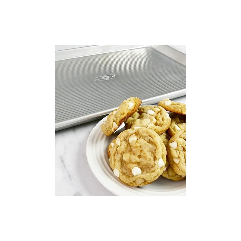 USA Pan Global Nonstick Aluminum Half Sheet Pan, Set of