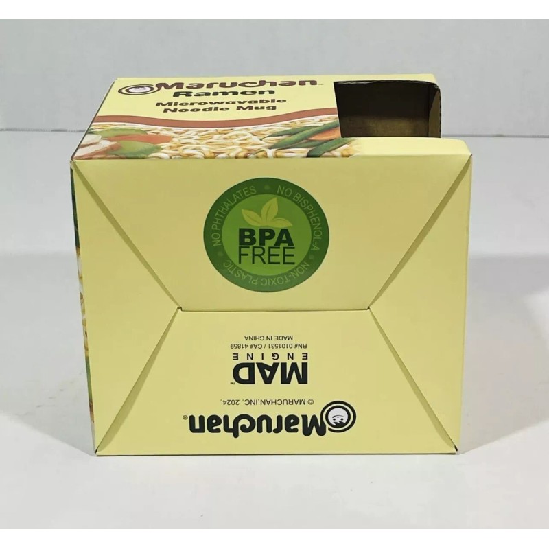 Mad Engine Maruchan Ramen Microwavable Noodle Mug (Will Fit Instant