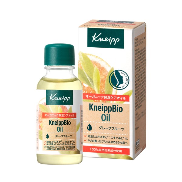 Kneipp Bio Oil, 0.7 fl oz (20 ml), Grapefruit, Serum, Beauty Oil, For Whole Body, Organic