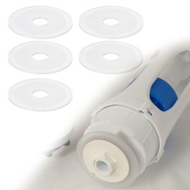 5 Pieces Flush Valve Gasket, Floor Seal, Rubber Leather Pad, Gasket, Water Stop Pad for Roca Dual Flush Valve