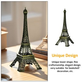AzureRay Eiffel Tower, Eiffel Tower Model Made of Metal, Eiffel Tower Paris Decoration Made of Iron, Collectable, Perfect Home Decoration or Romantic Wedding Gift (15MC)