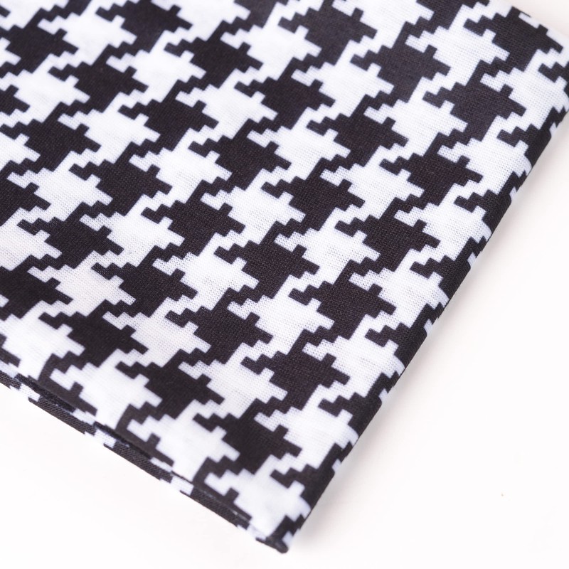 Magic Scarves Multifunctional Tube Neck Scarf Classic Retro Mod Houndstooth