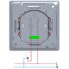 Milos Motion Sensor 160° Flush-Mounted 2-Wire 250 V Replaces a