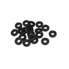 Sourcingmap Rubber Flat Washers 14mm OD 6mm ID 2.5mm Thickness