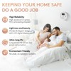 5 Packs, Smoke Combination CO Alarm,2-in-1 Detection, CO Detector,Smoke Detector,Battery