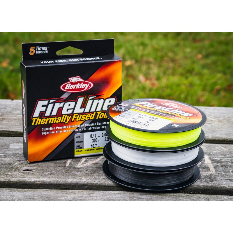 Berkley Fireline Fused Original 150 m Flame Green Braided PE