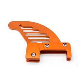 REWOLFNUS Rear Brake Disc Guard Protector For 125-530 XCW/XCF-W/EXC/EXC-F/SX/SXF/XC/XCF/6 Days/TPI 2004-2022 Orange