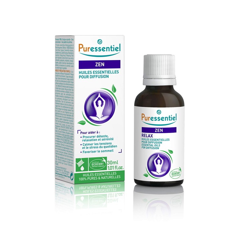 Puressentiel Essential Oils for Diffusion, Relax, 30 ml