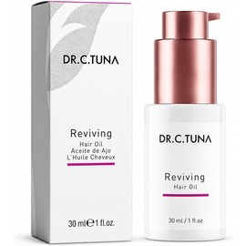 Farmasi Dr C Tuna, aceite de tratamiento avanzado para el cabello y el cuero cabelludo enriquecido con aceite de girasol, vitamina E y aceite de almendras dulces Aceite Capilar Reviving Farmasi Dr C TUNA nutre y fortalece el cabello 30ml