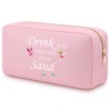Beach Gifts for Women Friends Beach Makeup Bag Funny Vacation