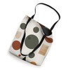 Minimalist Geometric Asymmetrical Shapes Pattern Tote Bag