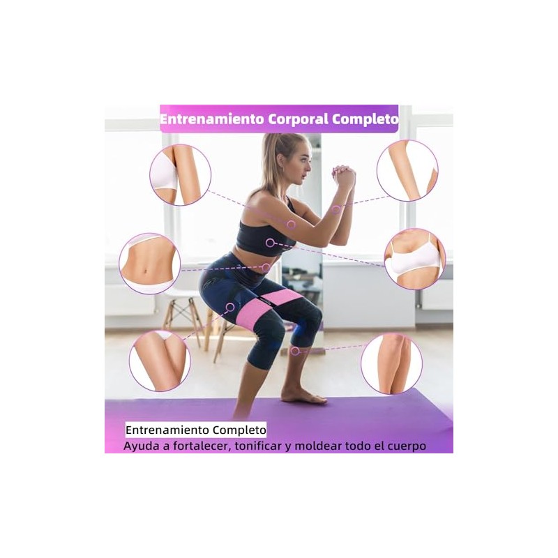 Yostyle Bandas de Resistencia para Ejercicio, 3 Niveles de Ligas