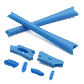 PapaViva Kits de goma de repuesto para Oakley Flak Jacket/Flak Jacket XLJ, Azul / Patchwork, Flak Jacket/Flak Jacket XLJ