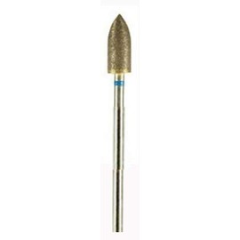 Diamond BUR, SINTERED, Medium 240 grit 2.34mm Mandrel(hp) Pointed Bullet 12x6mm