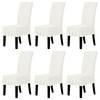 Easy-Going Dining Chair Covers Stretch Parsons Chair Slipcover with Skirt
