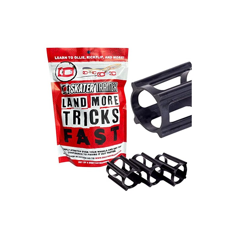 Skater Trainer Wheels - Learn Skateboard Tricks Safely and Quickly