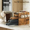 YATINEY Coffee Pod Drawer Holder, 72 Pods Large Capacity, 4