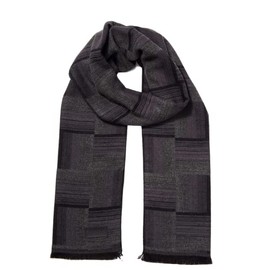 Marino’s Winter Cashmere Feel Men Scarf,100% Cotton Fashion Scarves, In Elegant Gift Box - Ash Lavender - One Size