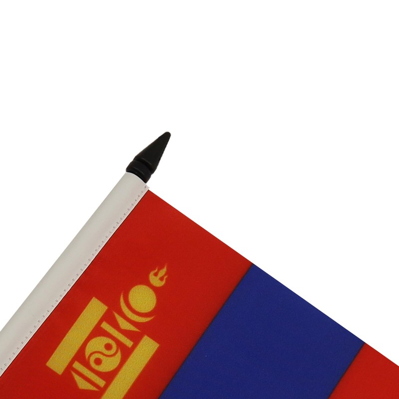 AZ FLAG Mongolia Table Flag 5'' x 8'' - Mongolian