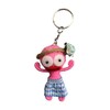 Voodoo String Doll Keychain, Design T07