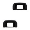 2 Pack Camera Eyecup Viewfinder Protector Eyepiece Compatible for Nikon