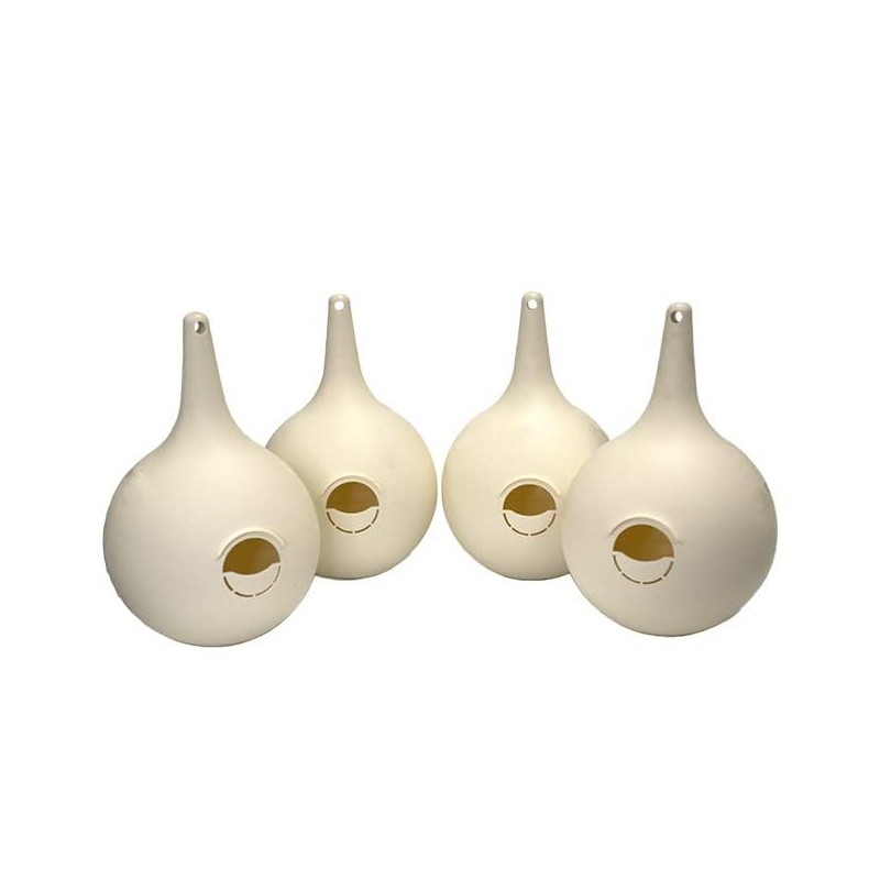 Wild Bird Lover's Two-Piece Martin Gourds, Pack of 4
