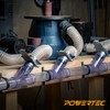 POWERTEC 70325 Blast Gate 2-1/2 Inch, w/Anti Clog and Air