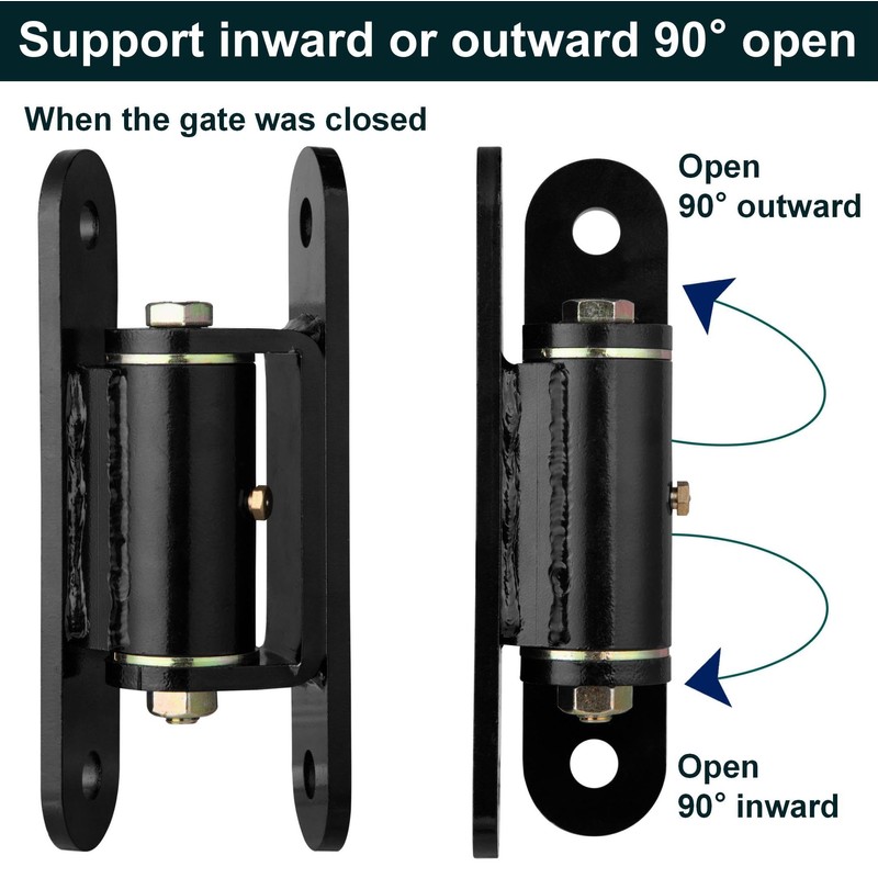 Heavy Duty Gate Hinges ，7in Can Be Bolted or Welded