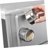 Sosoport 8pcs Magnetic Stainless Steel Spice Containers Airtight Spice Jars