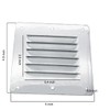 Gchee Boat Cabin Vents Air Vent Cover Ventilation Louver 4-1/2"