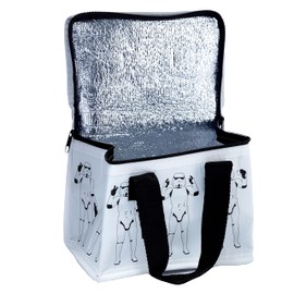 Puckator Cool Lunch Bag White The Original Stormtrooper Design Made Out of Rec' Plastic Bottles - Insulated Lunch Bag for Women Men Children Lunch Box Bag for Work & School Beach Picnic Accessories