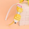 Back to School Yellow Glitter Pencil Headband